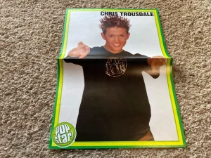 Chris Trousdale Dream Street Nick Carter BSB teen magazine poster clipping RIP