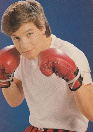 Jason Bateman Johnny Depp teen magazine pinup clipping boxing gloves Rare Pix