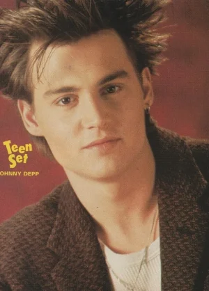 Jerry O'Connell Johnny Depp teen magazine pinup clipping Teen Set Rare Pix