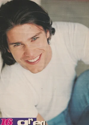 Jonathan Jackson Greg Vaughn teen pinup clipping Malibu Shores 16 mag t-shirt