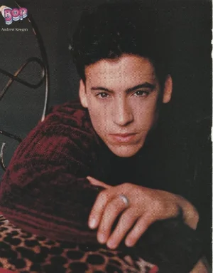 Isaac Hanson Andrew Keegan teen magazine pinup clipping sweater pix Bop