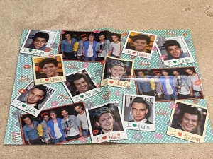 One Direction Ross Lynch R5 teen magazine poster clipping old photos Tiger Beat