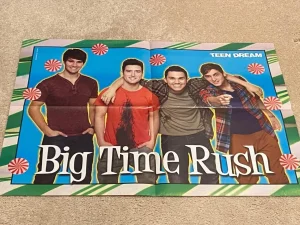 One Direction Big Time Rush Harry Styles teen magazine poster clipping 1D Pix