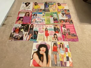 Carly Rae Jepsen magazine pinup clippings lot Bop Twist Pop Star Pix singer