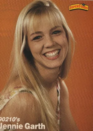 Ian Ziering Jennie Garth teen magazine pinup clipping Superstars 90210 long hair