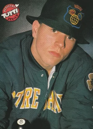 Marky Mark Wahlberg teen magazine pinup clipping hat Tutti Frutti Rare Singer