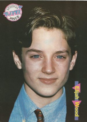 Elijah Wood Jamie Walters teen magazine pinup clipping young Tutti Frutti RARE