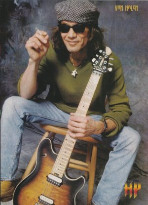 Van Halen teen magazine pinup clippings rock band HP stage rare pix guitar