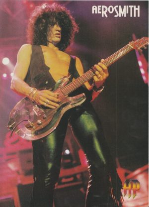 Aerosmith teen magazine pinup clippings rock band HP guitar stage rare pix