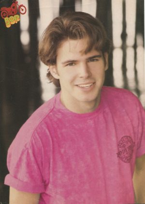 Leonardo Dicaprio Dalton James teen magazine pinup clipping pink shirt Bop Pix