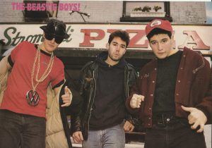 Beastie Boys teen magazine pinup clipping Pizza Place music group Pix Teen Dream