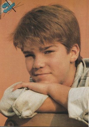 Andre Gower teen magazine pinup clipping child star Monster Squad Big Bopper