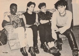 The Cure Twisted Sister teen magazine pinup clipping couch Teen Machine Pix