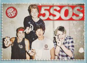 5 Seconds of Summer 5SOS teen pinup clipping Pop Star silly string muscles pix