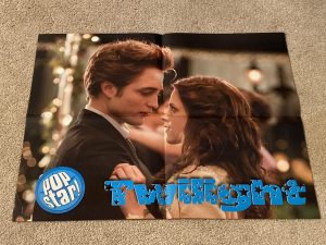 Demi Lovato Kristen Stewart Robert Pattinson teen poster clipping Twilight Rare