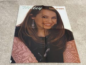 Miley Cyrus Cheetah Girls teen magazine poster clipping headshot Young Rare Pix