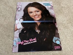 Miley Cyrus Cheetah Girls teen magazine poster clipping Disney Channel Bop Pix