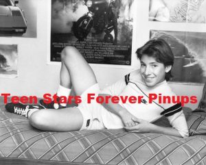 Noah Hathaway 4x6 or 8x10 Photo vintage young boy shorts bedroom legs sexy pose bed 90's pix