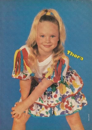 Thora Birch Scott Grimes teen magazine pinup clipping Now and Then Young RARE