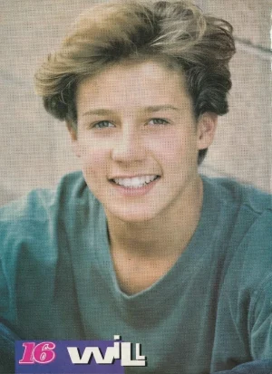 Will Estes teen magazine pinup clipping blue shirt 16 mag Kirk Pix Pic