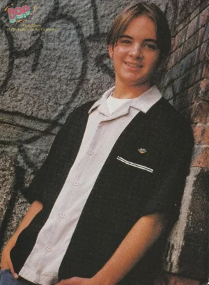 Ryan Olson David Duchovny teen magazine pinup clipping Indian in the Cupboard