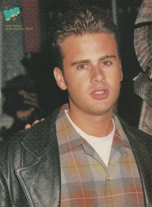 Jamie Walters All-4 One teen magazine pinup clipping 90210 leather jacket Bop
