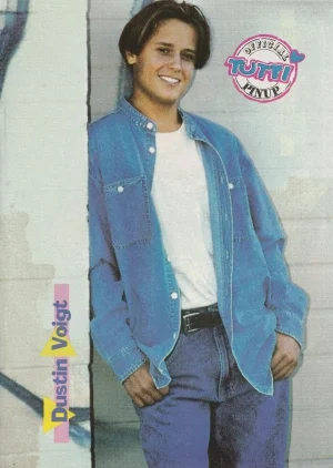 Dustin Voigt Ricky Luna Mickey Mouse Club MMC teen magazine pinup clipping 90's