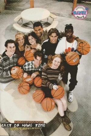 Hang Time Randy Spelling Malibu Shores teen magazine pinup clipping basketball
