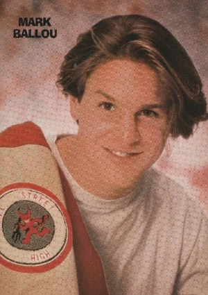 Mark Ballou Linear teen magazine pinup clipping Teen Machine Hull High Pix