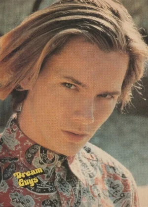 Richard Grieco River Phoenix teen magazine pinup clipping headshot Dream Guys
