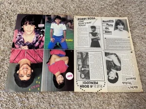 Menudo teen magazine pinup clipping squatting Bop Mini mag hard to find 80's