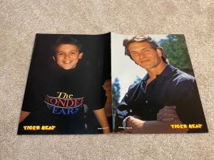 Christopher Barnes Fred Savage Patrick Swayze teen poster Wonder Years Pix