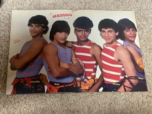 Menudo Martha Quinn Def Leppard Joe Elliott teen magazine poster clipping Bop