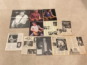 Bruce Springsteen teen magazine pinup clippings lot cheap Pix Bop 16 Teen Beat