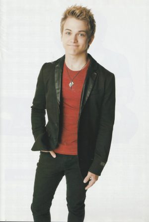 Hunter Hayes teen magazine pinup clipping Japan black jeans teen idols pix