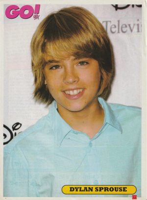 Dylan Sprouse teen magazine pinup clipping modeling child star Go Vintage Pix