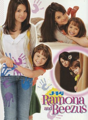 Selena Gomez Miley Cyrus teen magazine pinup clipping movie J-14 pix disney star