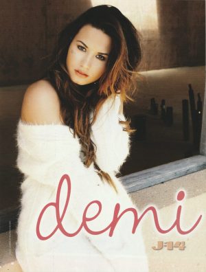 Selena Gomez Demi Lovato teen magazine pinup clipping sunglasses J-14 pix