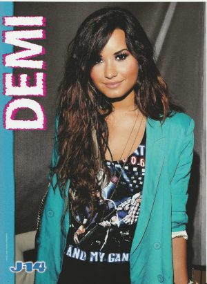 Cody Simpson Demi Lovato teen magazine pinup clipping singer actor young J-14