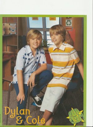 Cole Sprouse Dylan Sprouse Shailene Woodley teen magazine pinup clipping young