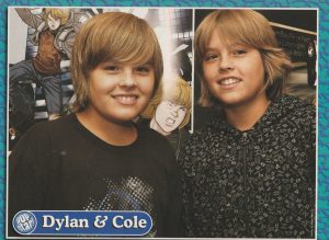 Cole Sprouse Dylan Sprouse teen magazine pinup clipping young headshots disney