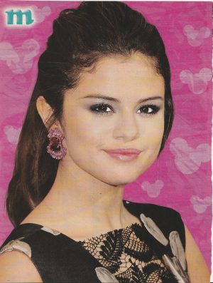 Selena Gomez teen magazine pinup clipping Wizards of Waverly Place pix headshot