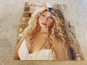 Shakira Kanye West magazine poster clipping modeling rapper rate Twist pix