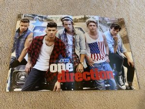 One Direction Zayn Katy Perry magazine poster clipping modeling muscles J-14