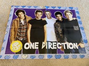 One Direction Taylor Swift magazine poster clipping red nail polish Pop Star Pix
