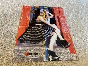 Taylor Swift Jonas Brothers teen magazine poster clipping black skirt Twist step