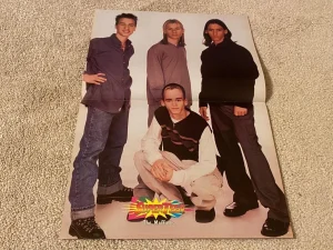 Moffatts Five 5 teen magazine poster clipping child stars Superteen vintage pix