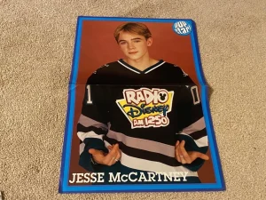 Jesse Mccartney teen magazine poster clipping Radio Disney shirt pop Star pix