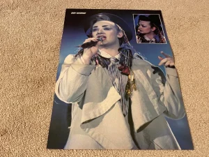 Culture Club Boy George teen magazine poster clipping Superteen vintage pix