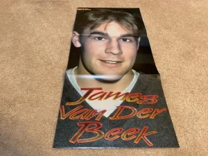 James Van Der Beek Drew Lachey teen magazine clipping Dawsons Creek headshot